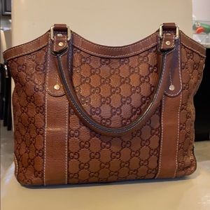 Women’s Brown Gucci Purse in good condition